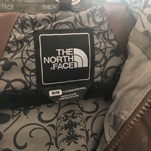 Chocolate North face vest